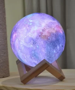 Galaxy Moon Lamp