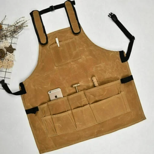 11 Pocket Adjustable Tool Apron Collector