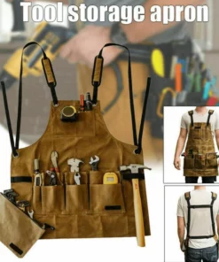 11 Pocket Adjustable Tool Apron Collector