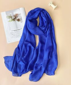 Bright Women's Hand-Dyed Cotton Scarf