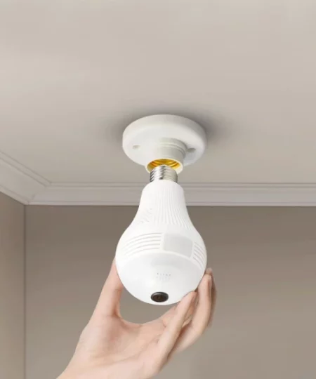 360° Panoramic View Wireless Camera Bulb