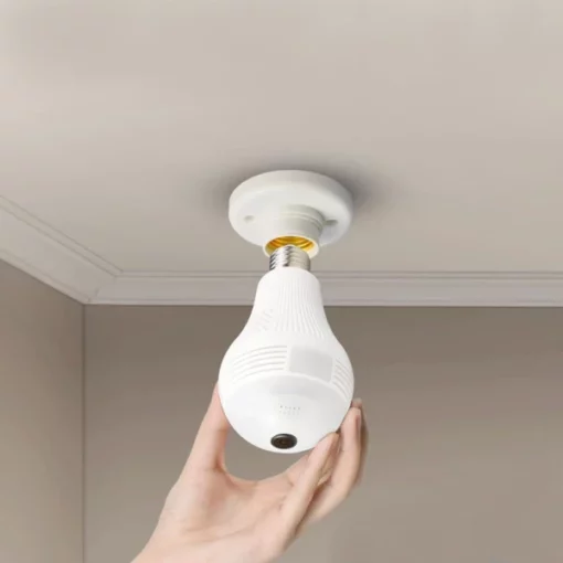 360° Panoramic View Wireless Camera Bulb