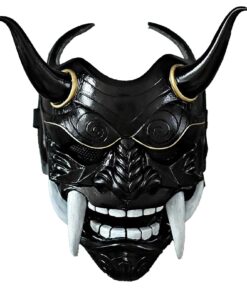 Adult Unisex Halloween Japanese Mask