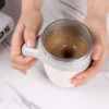 Automatic Self-Stirring Magnetic Mug