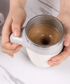 Automatic Self-Stirring Magnetic Mug