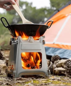 Collapsible Stainless Steel Camping Stove