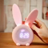 Creative Rabbit Ear Alarm Clock