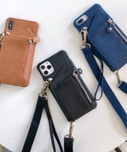 Crossbody Case with Flip Card Holder