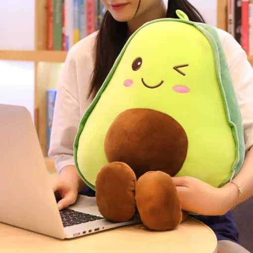 Cute Stuffed Avocado Plush with Legs