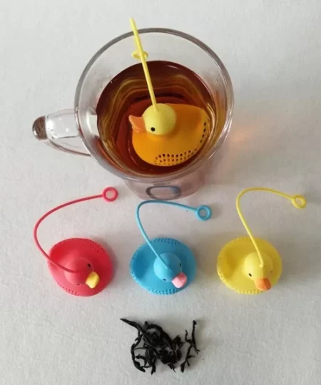 Food Grade Silicone Duck Tea Infuser