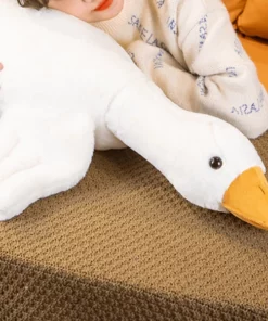 Giant Furry Duck Plush Toy