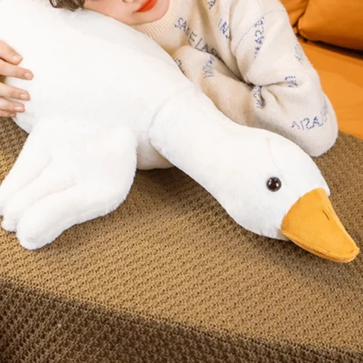 Giant Furry Duck Plush Toy