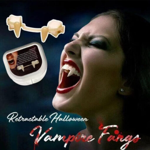 Halloween Retractable Vampire Fangs