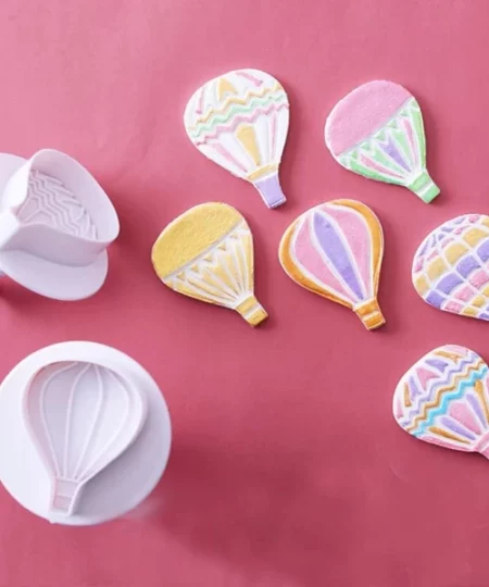 Hot Air Balloon Cookies Cutter Molds With Plunger