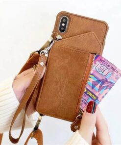 Crossbody Case with Flip Card Holder