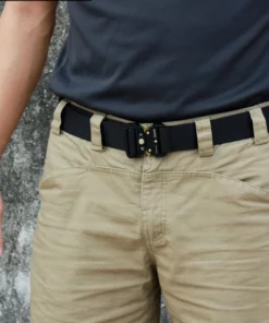 Military Style Tactical Canvas Belt