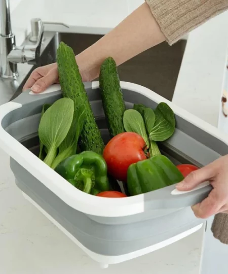 Multi-Functional Collapsible Cutting Board