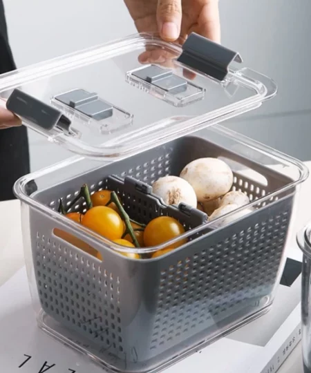 Multi-Use Fridge Storage Container Organizer