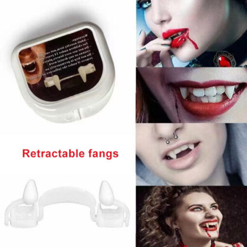 Halloween Retractable Vampire Fangs