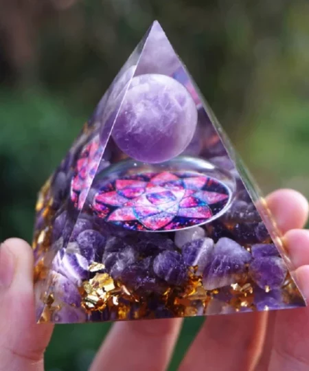 Peace-Of-Mind Guardian Orgone Pyramid