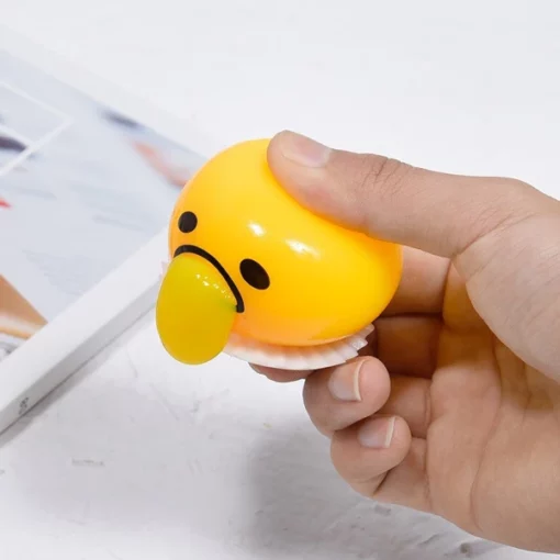 Vomiting Egg Yolk (Puking Egg Yolk Stress Ball)