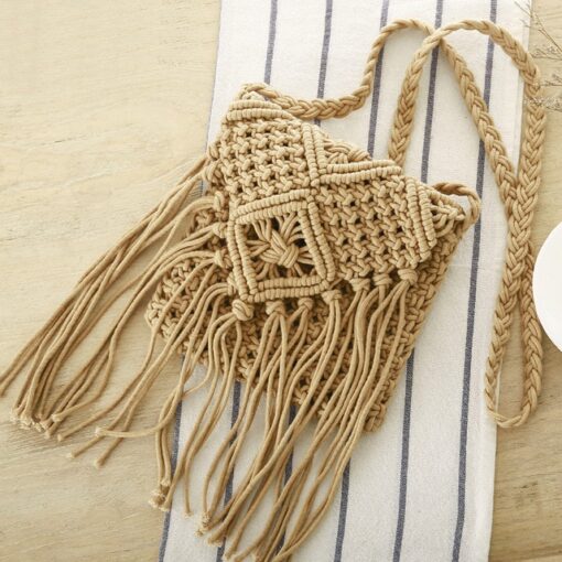 Small Cross Body Macrame Bags