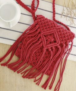 Small Cross Body Macrame Bags