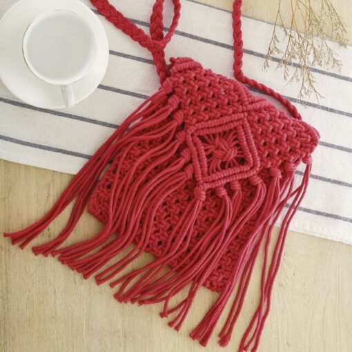 Small Cross Body Macrame Bags