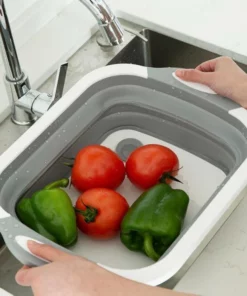 Multi-Functional Collapsible Cutting Board