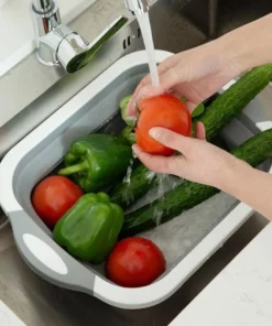 Multi-Functional Collapsible Cutting Board