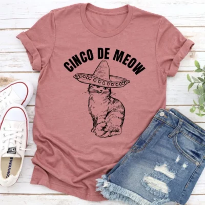 Cinco De Meow T-Shirt