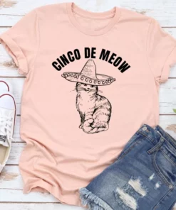 Cinco De Meow T-Shirt