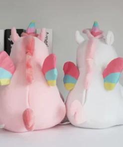 Multicolored Light Up Unicorn Plush Toy