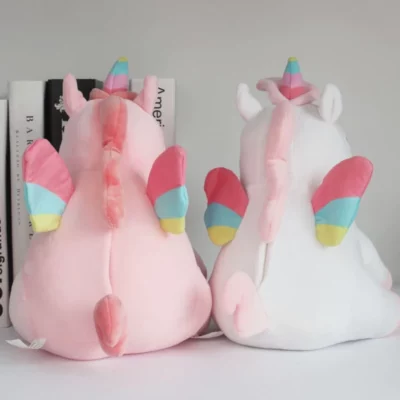 Multicolored Light Up Unicorn Plush Toy