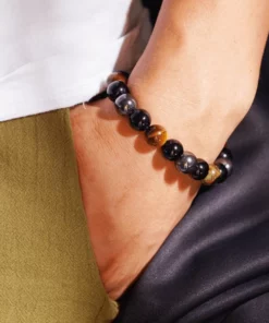 Lymphatic Drainage Tiger Eye Bracelet