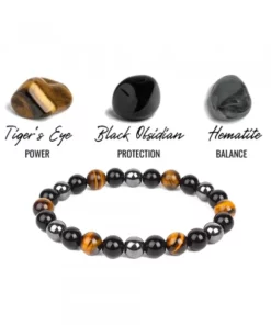 Lymphatic Drainage Tiger Eye Bracelet