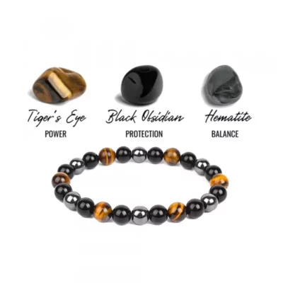 Lymphatic Drainage Tiger Eye Bracelet