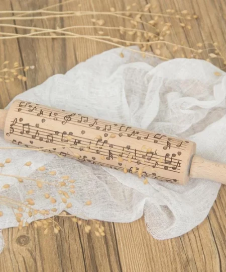 3D Music Notes Rolling Pin