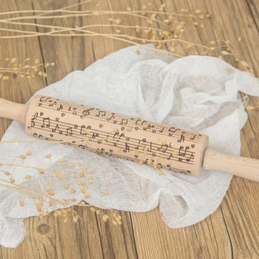 3D Music Notes Rolling Pin