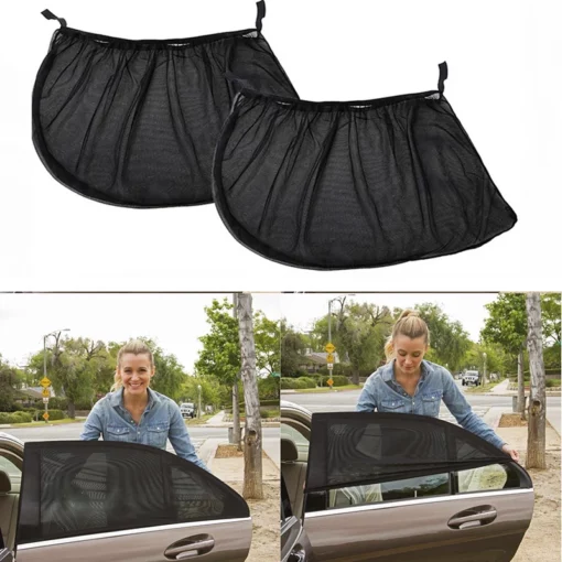 4Pcs UV Protection Car Window Screens