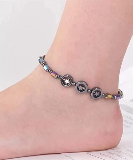 Hematite Magnet Therapy Anklet