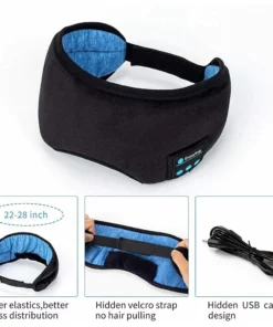 Bluetooth Sleeping Headphones Eye Mask