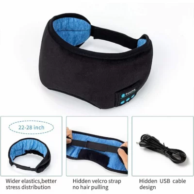 Bluetooth Sleeping Headphones Eye Mask