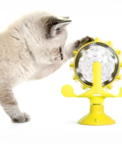 Rotating Windmill Pet Toy