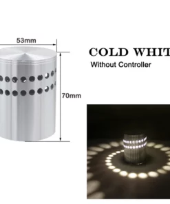 Rounding Spiral LED Wall Light