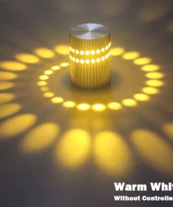 Rounding Spiral LED Wall Light