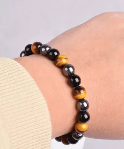 Lymphatic Drainage Tiger Eye Bracelet