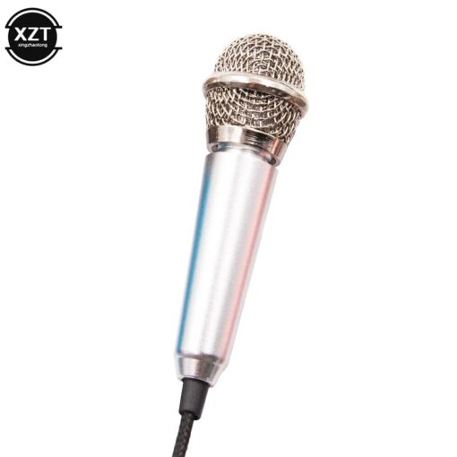 Portable 3.5mm Stereo Studio Mini Microphone