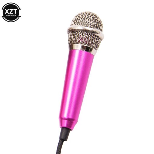 Portable 3.5mm Stereo Studio Mini Microphone