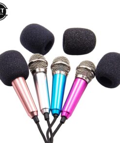 Portable 3.5mm Stereo Studio Mini Microphone